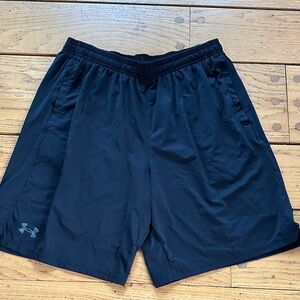 Men's black Under Armour  Athletic Shorts